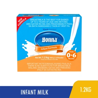 Bonna Infant Formula With Nucleotides 0-6 Months 1.2kg