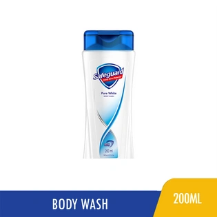 Safeguard Bodywash Pure White 200ml