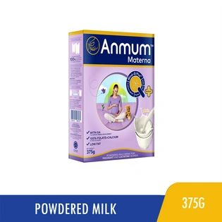 Anmum Materna Powdered Milk Drink Plain 375g