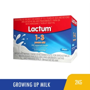 Lactum 1-3 Years Old Plain 2kg