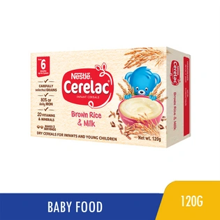 Cerelac Rice & Milk Brown 120g