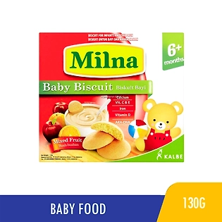Milna Baby Biscuit Mixed Fruits 130g