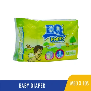EQ Baby Diaper Pants Budget Pack Medium 10s