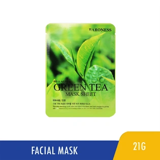 Baroness Mask Sheet Green Tea 21g 1S