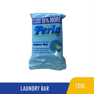 Perla Laundry Soap Bar Original Blue 110g