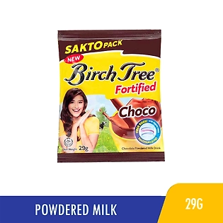 Birch Tree Fortified Powdered Milk Chocolate 29g