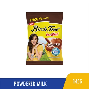 Birch Tree Fortified Powdered Milk Drink Chocolate 145g