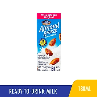 Almond Breeze Milk Unsweetened Original 180ml