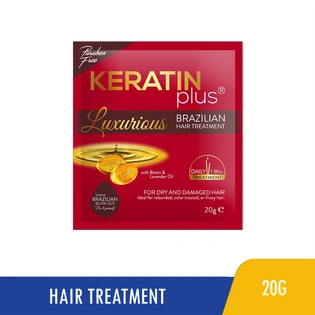 Keratin Plus Luxurious Brazilian Hair Treatment 20g