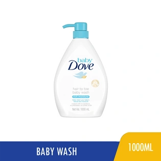 Baby Dove Hair To Toe Body Wash Rich Moisture Pump 1L