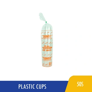 Tsinoy Plastic Cups 8ozx50s