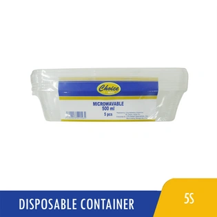 Choice Microwavable Container VP 5s 500ml