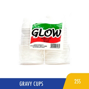 Glow Gravy Cup with Lid 1oz
