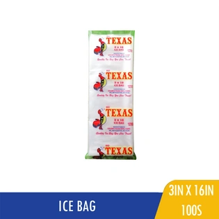 Texas Ice Bags 3x16 100s