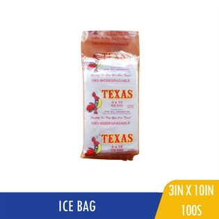 Texas Ice Bags 3x10 100s