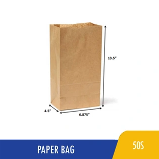 EHB Brown Paper Bag # 12 50s
