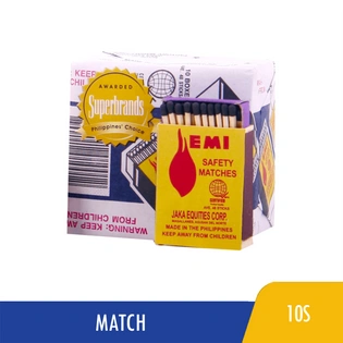 Emi Household Safety Matches 10s