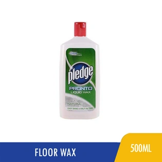 Pledge Pronto Liquid Floor Wax Natural 500ml