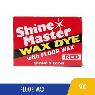 Shine Master Floorwax Dye Red 90g