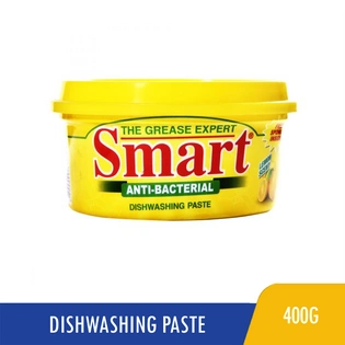 Smart Dishwashing Paste Antibacterial Lemon Scent 400g
