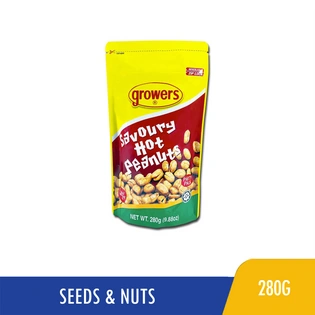 Growers Peanut Savoury Hot 280g