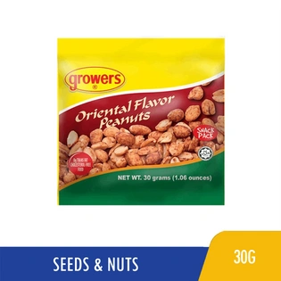 Growers Peanut Oriental Flavor Snack Pack 30g