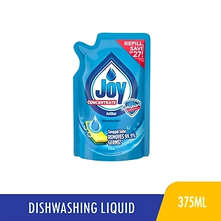 Joy Dishwashing Liquid Antibac With Safeguard 375ml