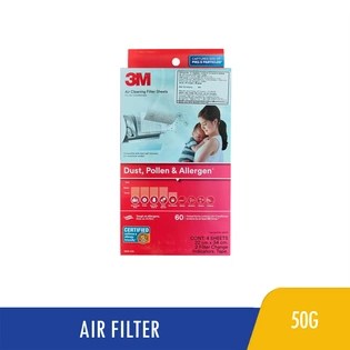 3M Air Cleaning Filter Sheets Dust Pollen & Allergen
