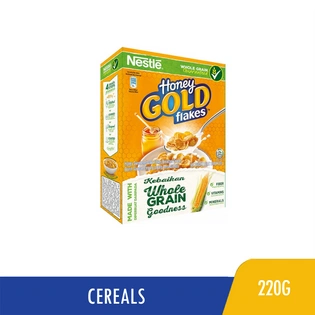 Nestle Honey Gold Flakes Cereal 220g