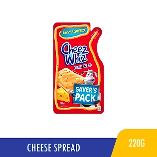 Cheez Whiz Pimiento Easy Squeeze 220g