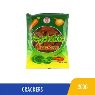 Fry & Pop Vegetable Crackers 200g
