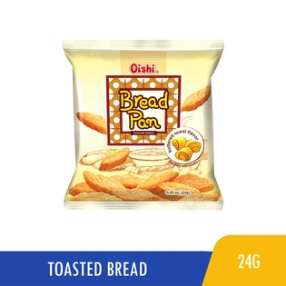 Oishi Bread Pan Buttered Toast Flavor 24g