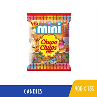 Chupachups Mini Lollipop Assorted 90gx15s