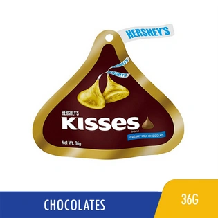 Hersheys Kisses Creamy Milk Chocolate 36g