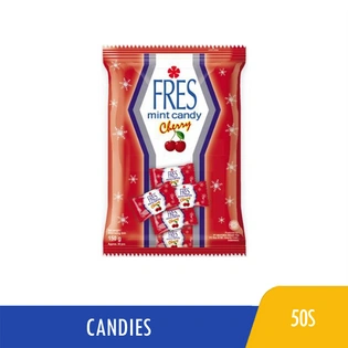 Fres Mint Cherry Candy 50s