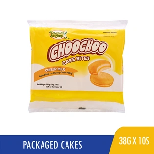Lemon Square ChooChoo Cake Pies Cheesy Milk 38gx10s