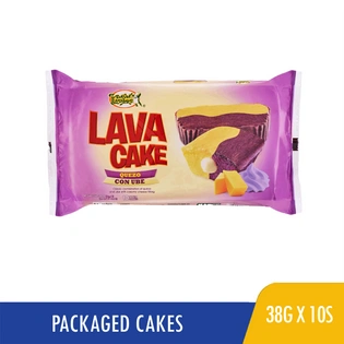 Lemon Square Lava Twin Cake Quezo Con Ube 38gx10s