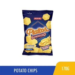 Piattos Potato Chips Cheese Supersized 170g
