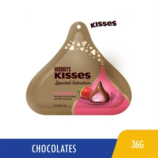 Hershey's Kisses Filled with Strawberry 36g
