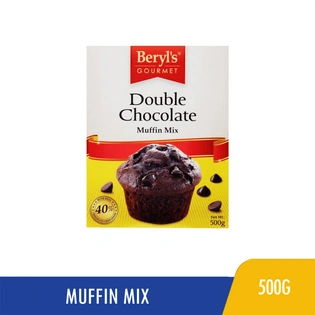 Beryl's Gourmet Double Chocolate Muffin Mix 500g