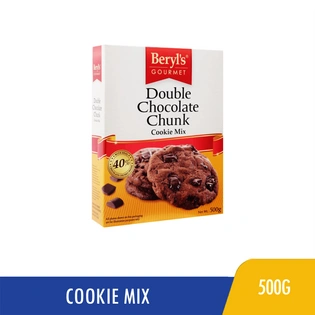 Beryl's Gourmet Double Chocolate Chunk Cookie Mix 500g