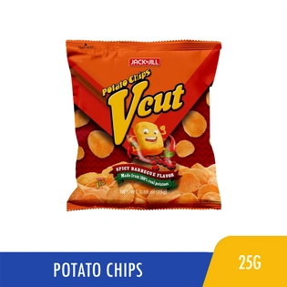 Vcut Potato Chips Spicy Barbeque 25g