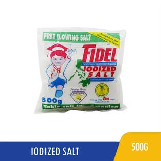 Fidel Iodized Salt Free Flowing 500g