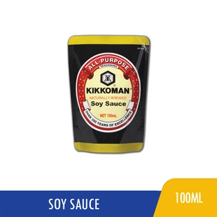 Kikkoman Soy Sauce Standard 100ml Stand-up Pouch