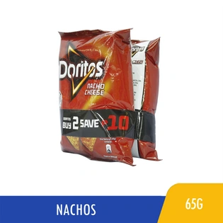 SAVE P10 Buy 2 Doritos Tortilla Chips Nacho Cheesier 65g