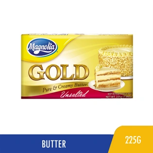 Magnolia Gold Pure & Creamy Butter Unsalted 225g