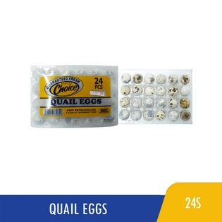 Choice Egg Quail 24s