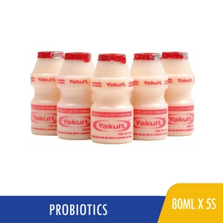 Yakult Probiotics 80mlx5s