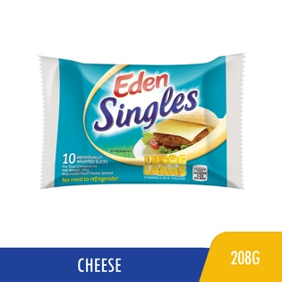 Eden Cheese Singles 10s 208g