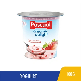Creamy Delight Non-fat Strawberry Yogurt 100g